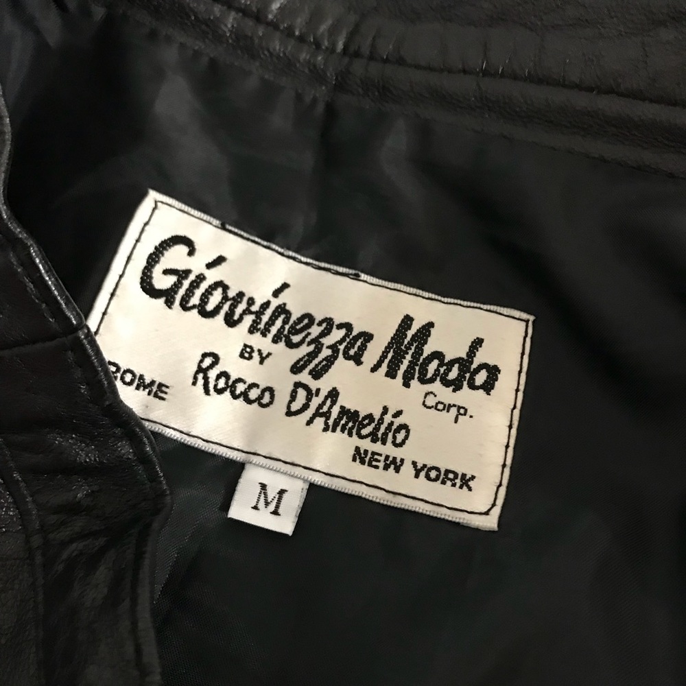 Vintage leather skirt - Picture 6 of 6